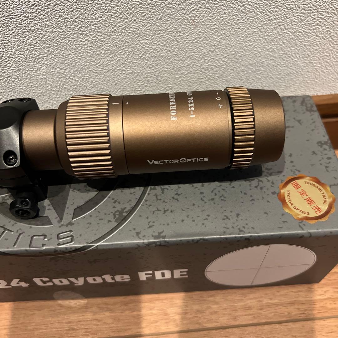 限定 ベクターオプティクス スコープ 1-5×24 タンカラー