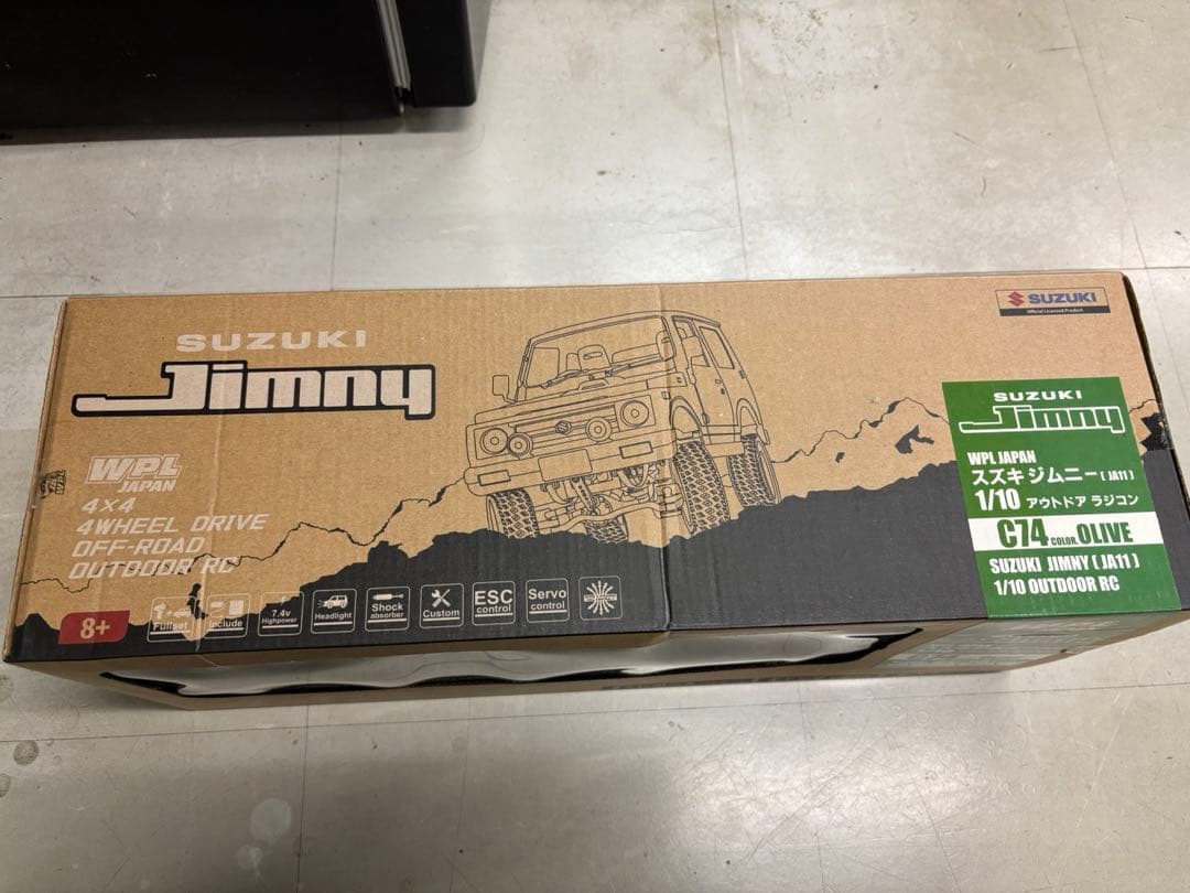 WPL C-74 1/10 4WD ジムニー オリーブ