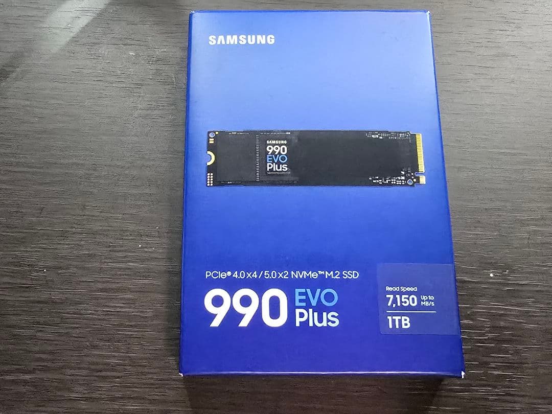 新品未開封☆Samsung 990 EVO Plus 1TB M.2 SSD