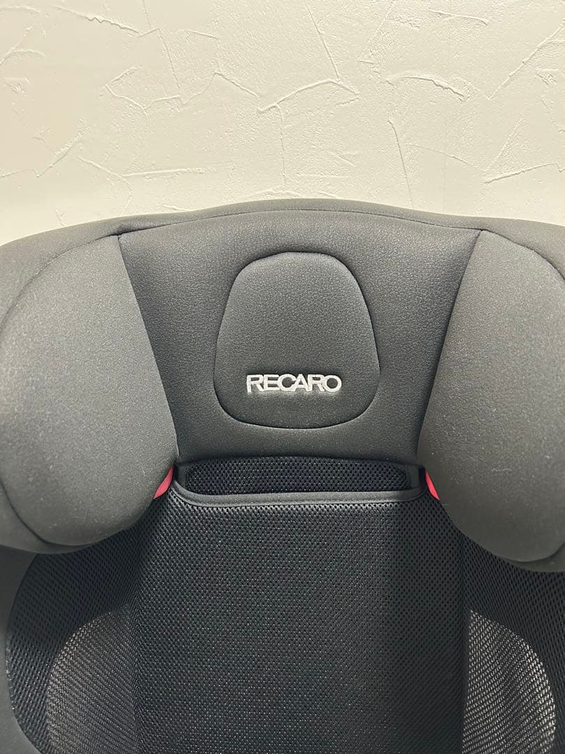 美品❗️RECARO レカロ　J3 ジュニアシート　レッドブラック