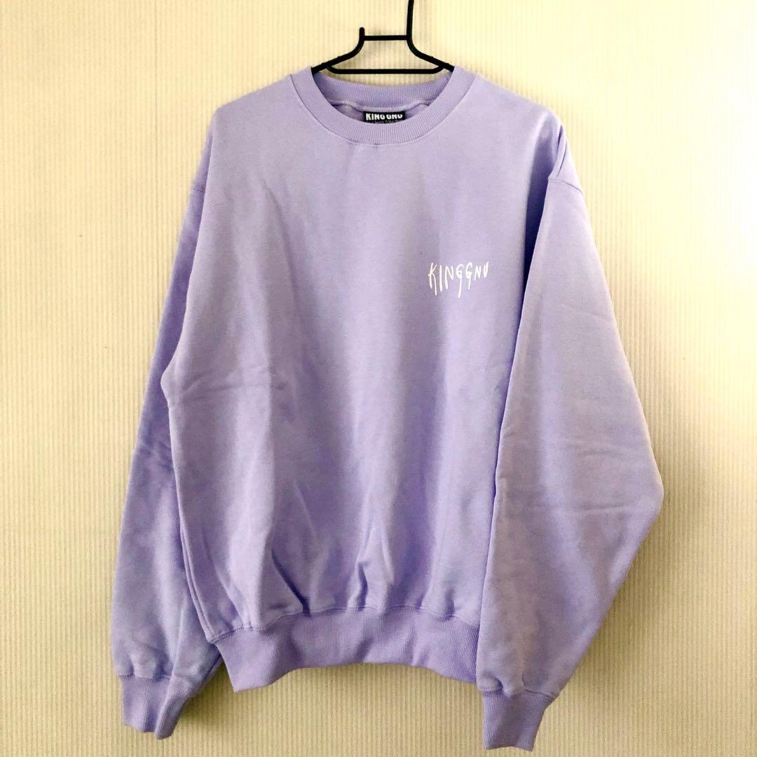 King Gnu LIVEHOUSE TOUR スウェット ライトパープル M