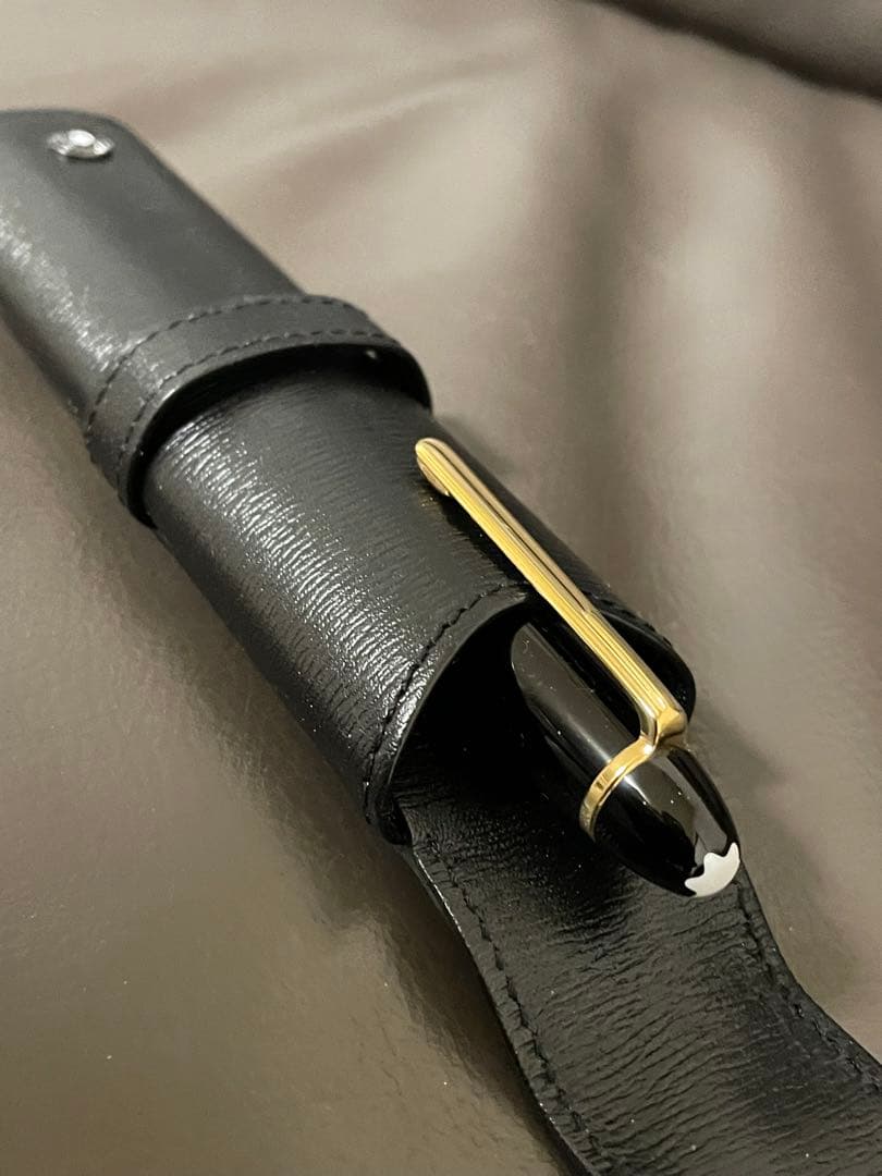 ◾️極美品◾️モンブラン ペンケース ◾️ ウエストサイド 114700◾️一本差し◾️