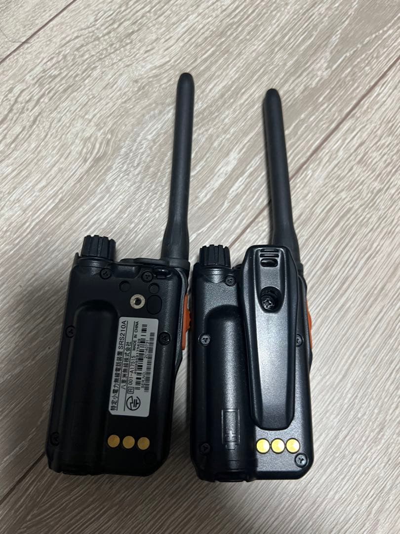 スタンダードホライゾン SRS 210 トランシーバー 2台セット