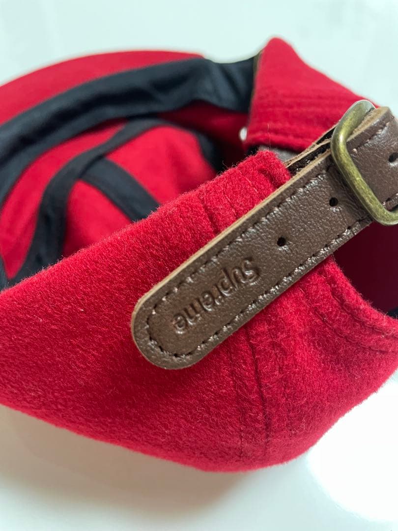 supreme wool camp cap red 赤　キャップ