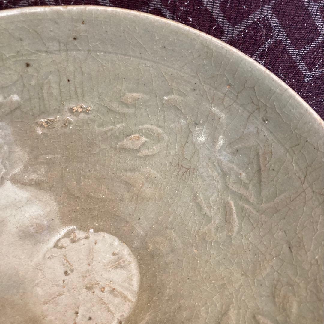 高麗青磁　高麗青磁碗　金直し