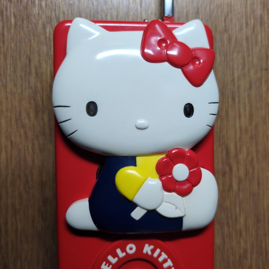 ハローキティ【レア美品】トイカメラ/ 赤と白/ 専用ソフトケース&ストラップ付き