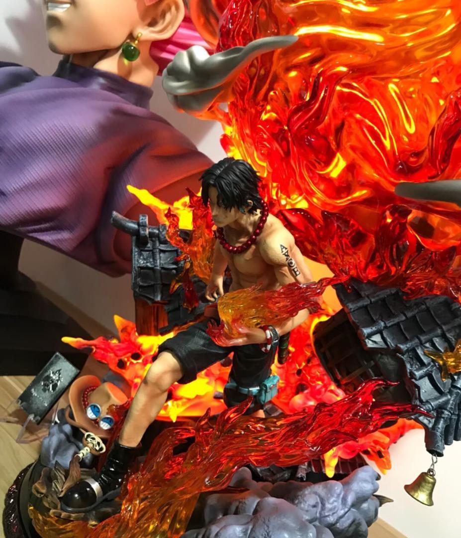 ONE PIECE ポートガス·D·エース 1/3 彫刻フィギュア 海外限定