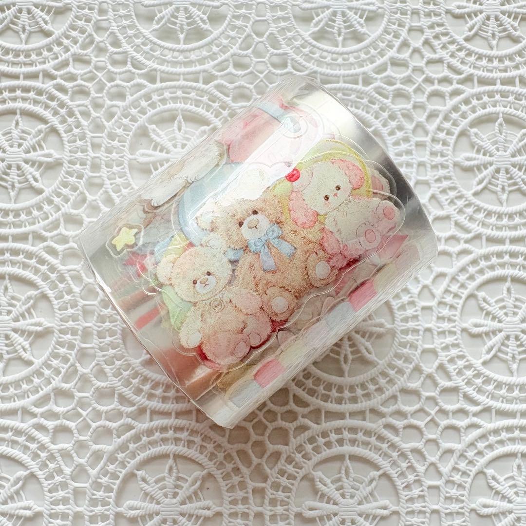 Lb29❥ 甜心娃娃机 レトロアニマル シール マステ ♡ 海外