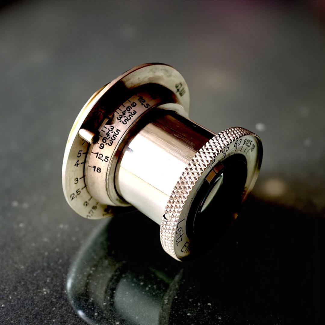 【OH票付】【珍品】Leica: Elmar 50mm/f3.5 ニッケル