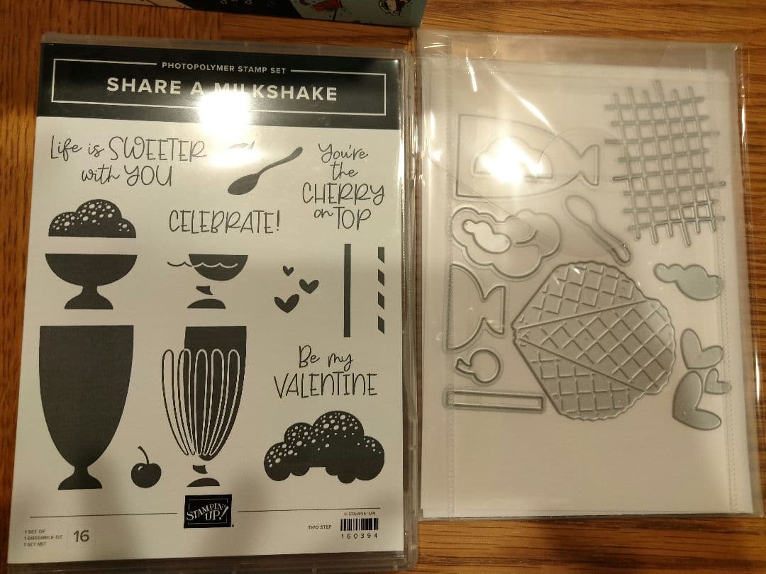 １点限り♡大人気のミルクシェイクスタンプとダイ　スタンピンアップ