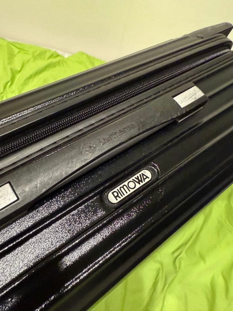廃盤　RIMOWA/リモワ　ルフトハンザ２輪35Lマットブラック