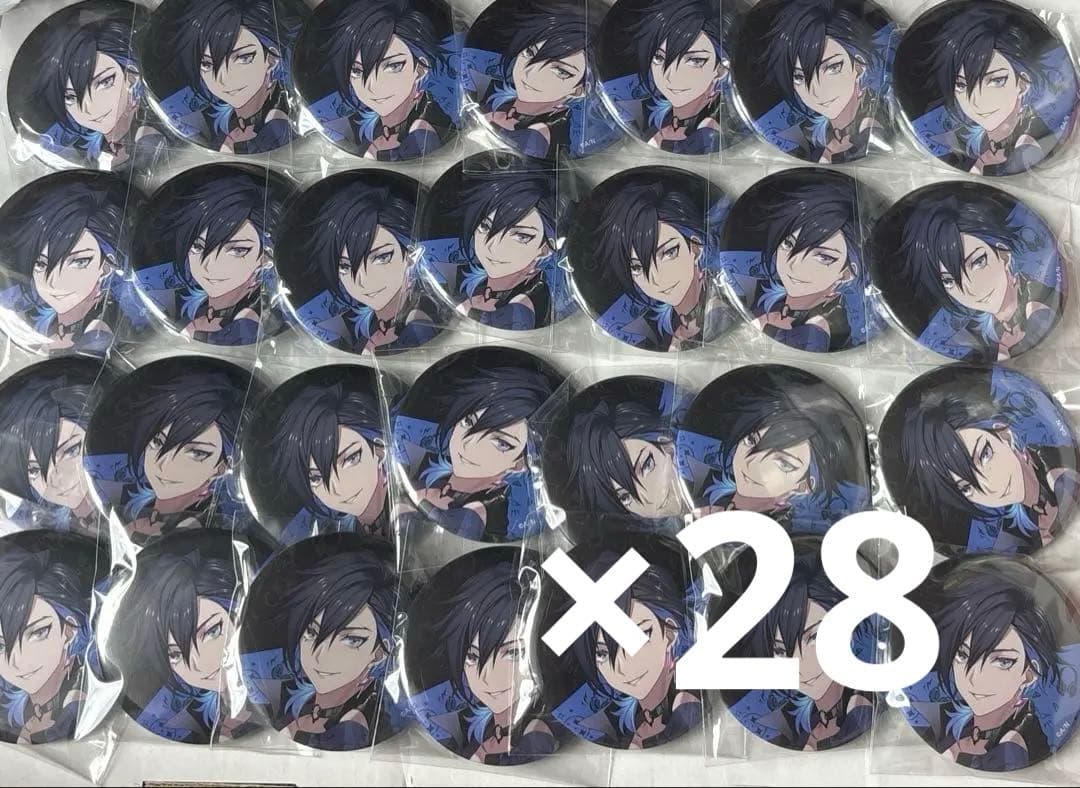 にじさんじEN にじさんじ 遊間ユーゴ 缶バッジ まとめ売り 28個