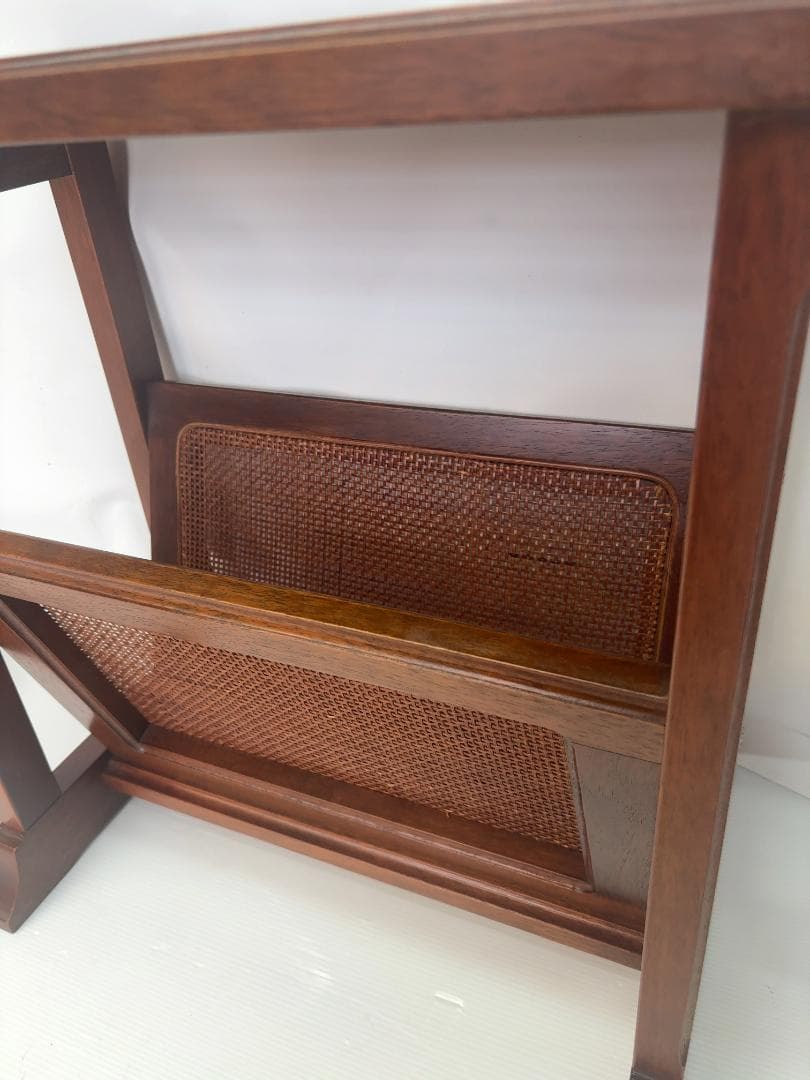 maruni 地中海シリーズ　ヴィンテージ マガジンラック 08c43