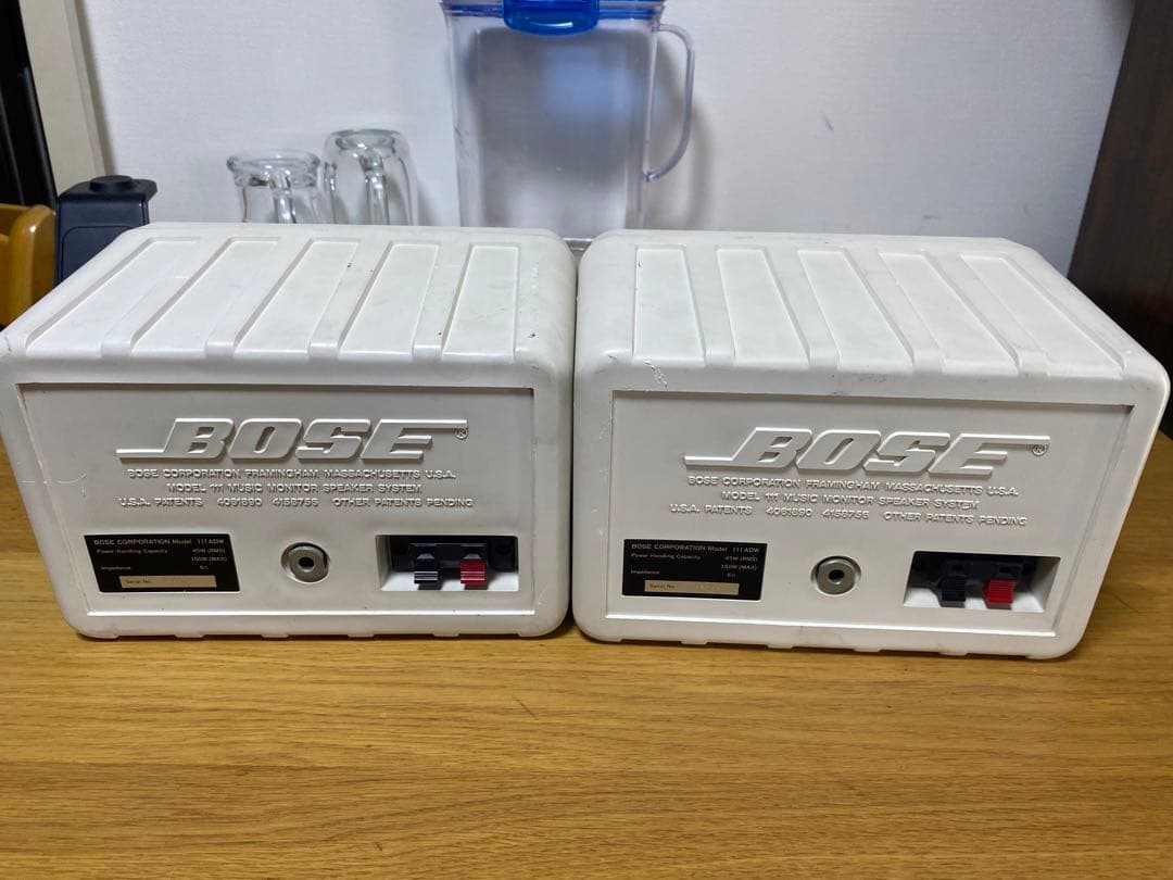 BOSE ボーズ 111ADW ペア スピーカー 2個 セット ホワイト