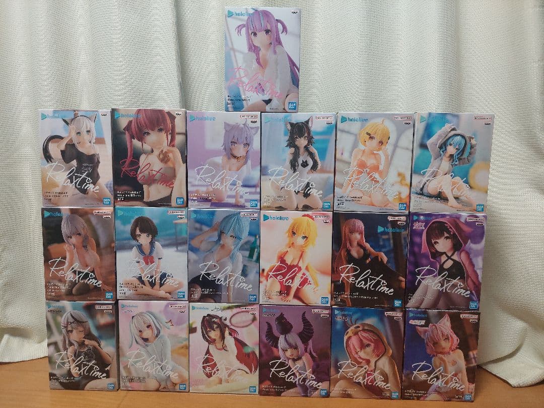 ホロライブ リラックスタイム 計19体 コンプリートセット Relax Time