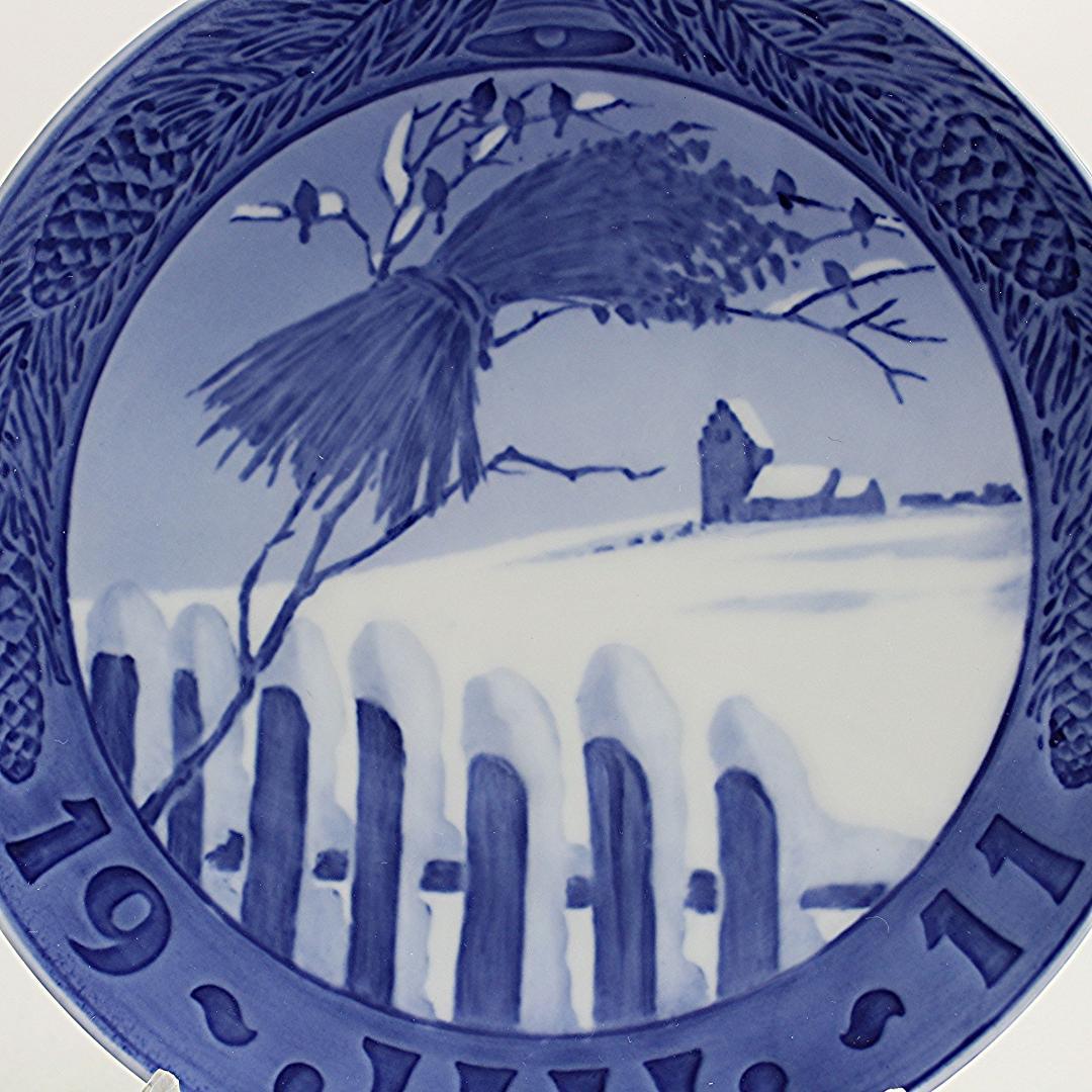 1911年 「デンマークの風景」 イヤープレート ロイヤルコペンハーゲン