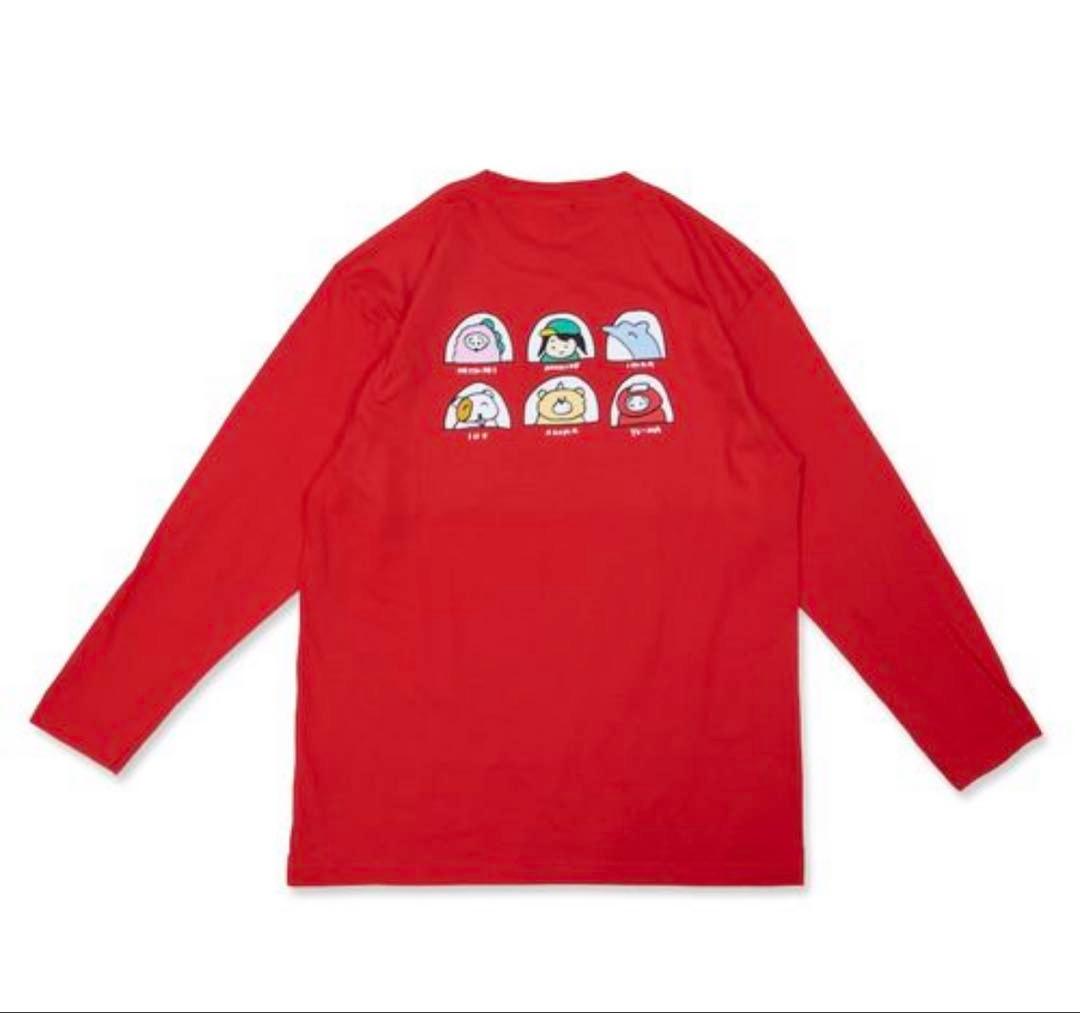 あいみょん ドルアパの窓からこんにちは ロンT 赤 長袖Tシャツ 新品未開封