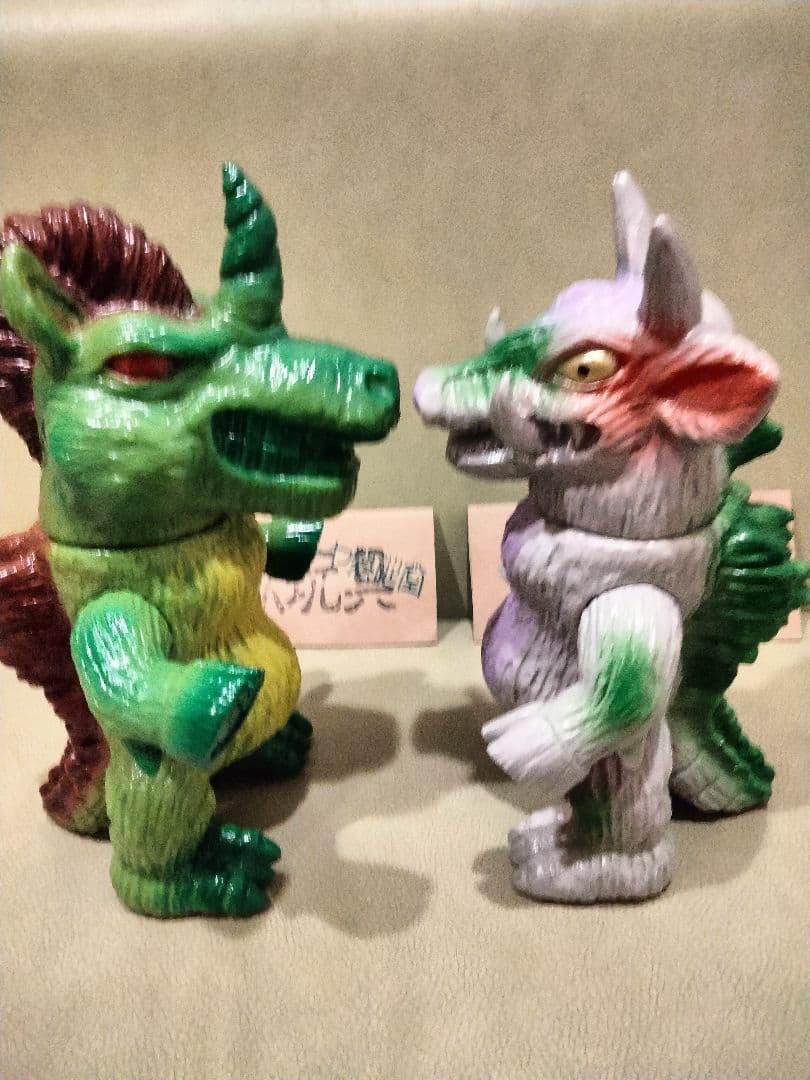 ソフビ monstock エトヤ製作堂　護国怪獣 izumonster 安楽安作