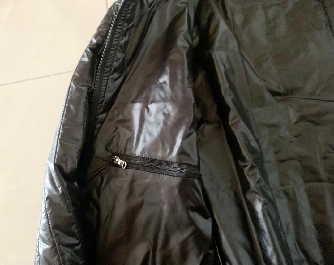 DOLCE&GABBANA ブルゾン シルバーロゴ 光沢　リブニット