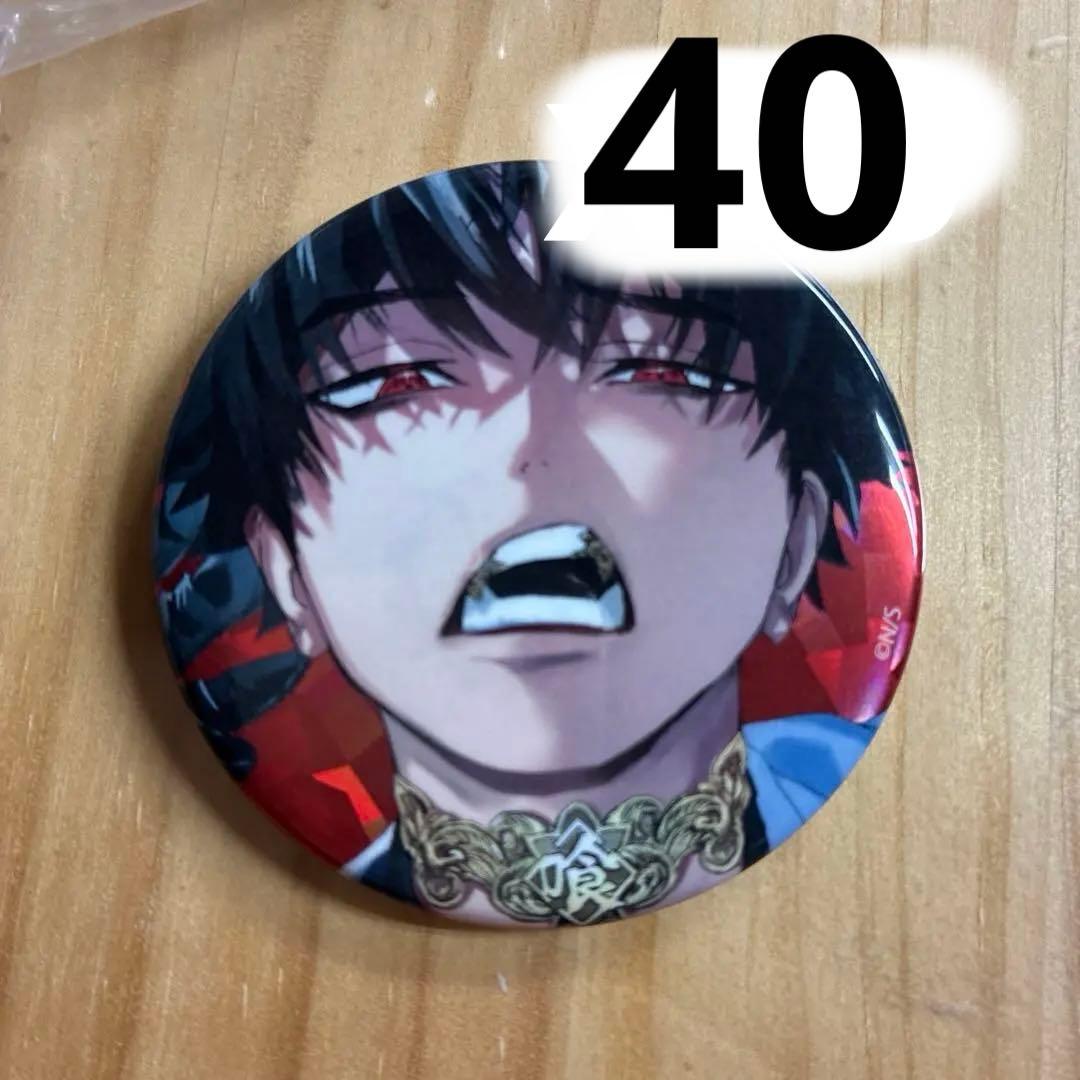 ファントムバスターズ　宍喰野虎落　ファボテリア　缶バッジ40点