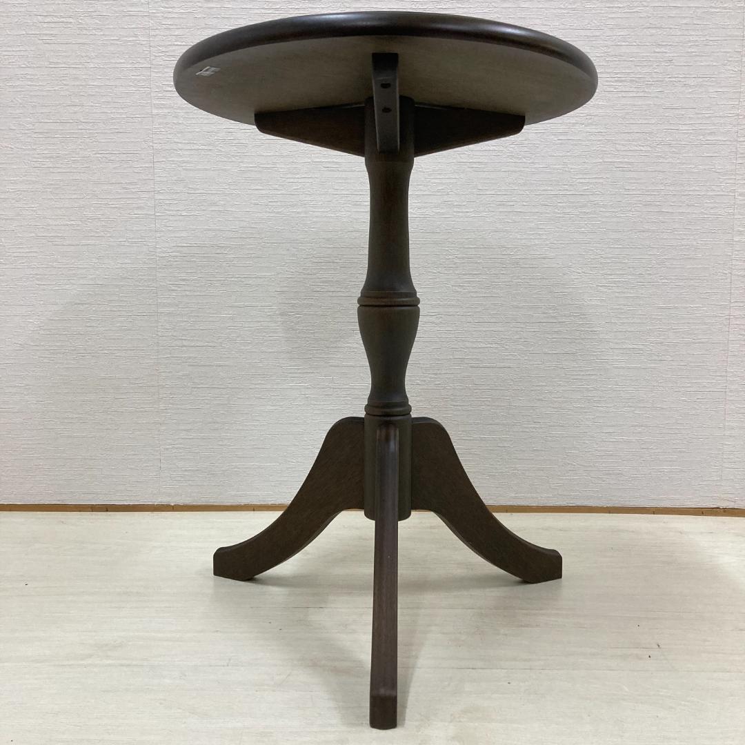 【マルニ】地中海　ワインテーブル　サイドテーブル　コーヒーテーブル　木製 B