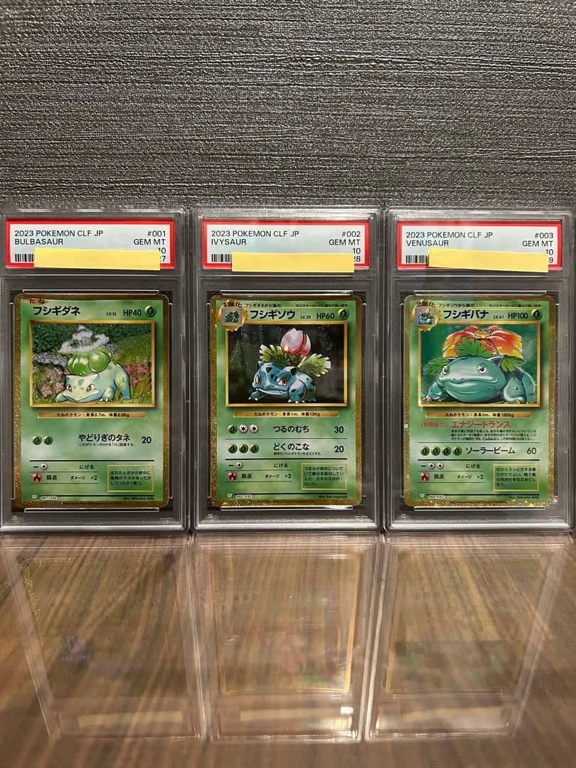 【PSA10 9連番】ポケモンカードclassic 御三家