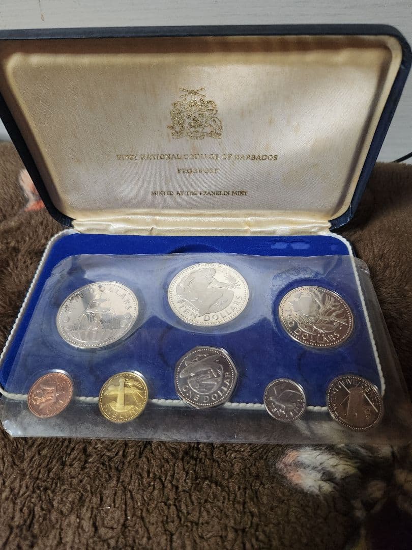 バルバドス 1977年 プルーフセット
