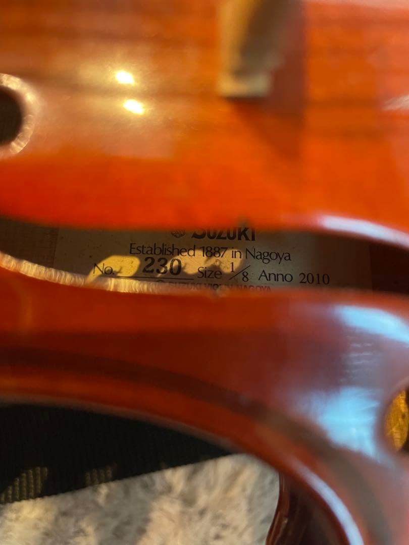 バイオリン1/8 スズキ
