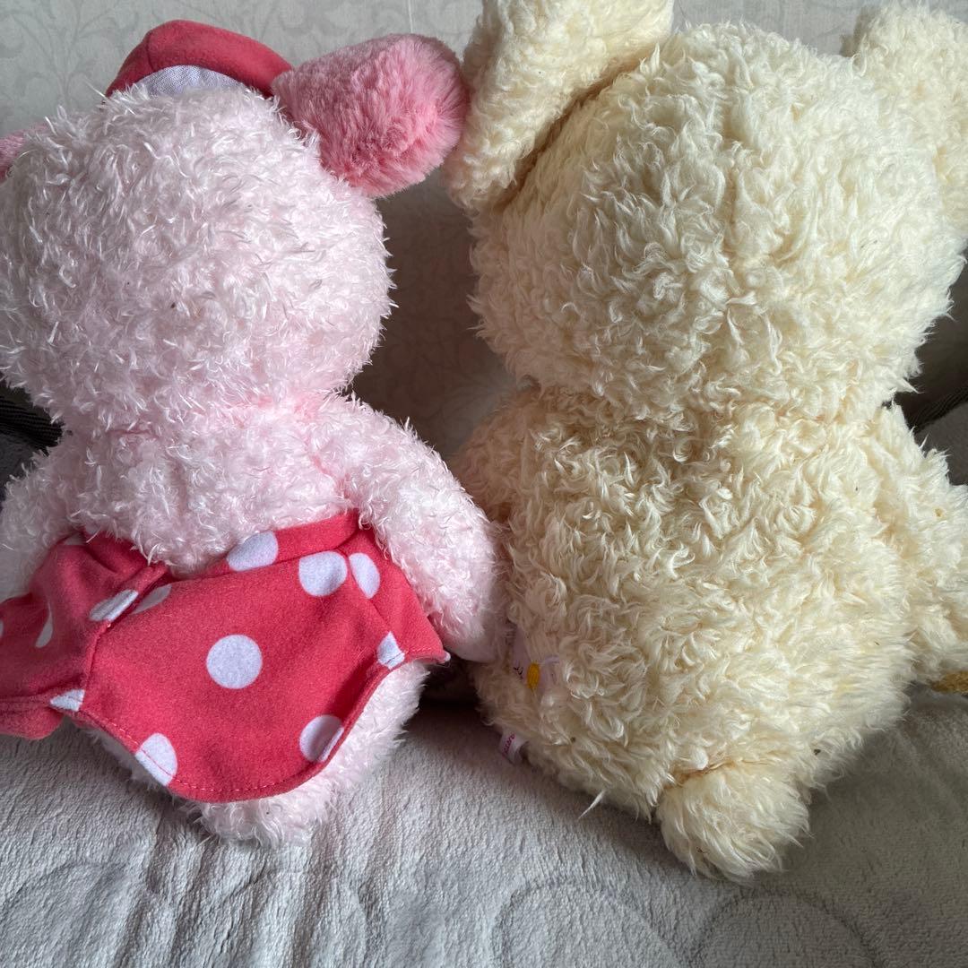 カドリーベア　熊　ディズニー　ミニー　ぬいぐるみ　Ｍサイズ　2体　クリスマス