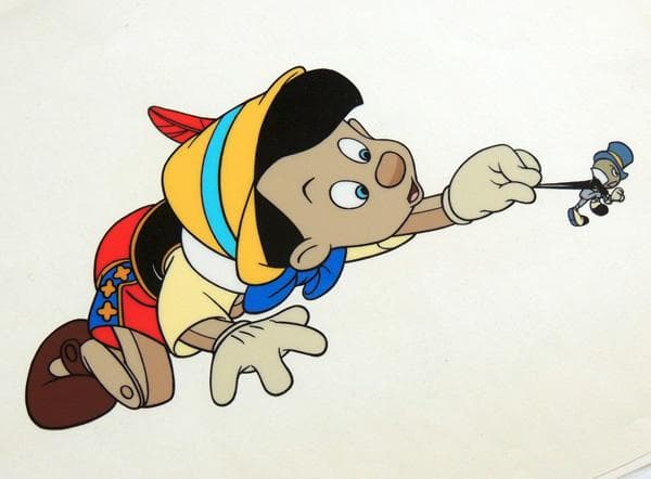 Walt Disney/ウォルト・ディズニー★ピノキオ★セリグラフ セル画