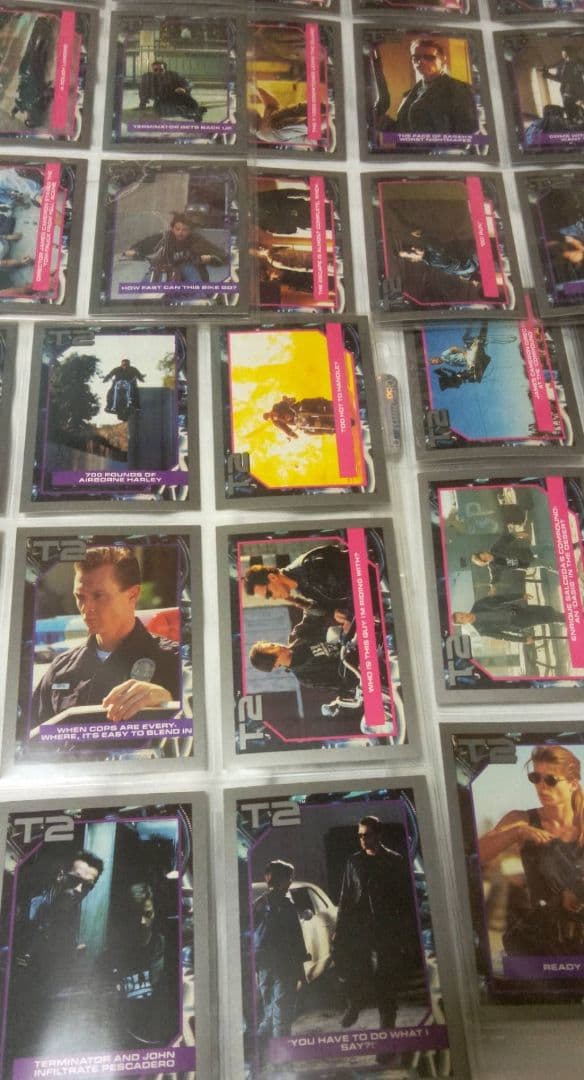 ターミネーター2 トレーディングカードセット 海外版　全140枚＋4枚