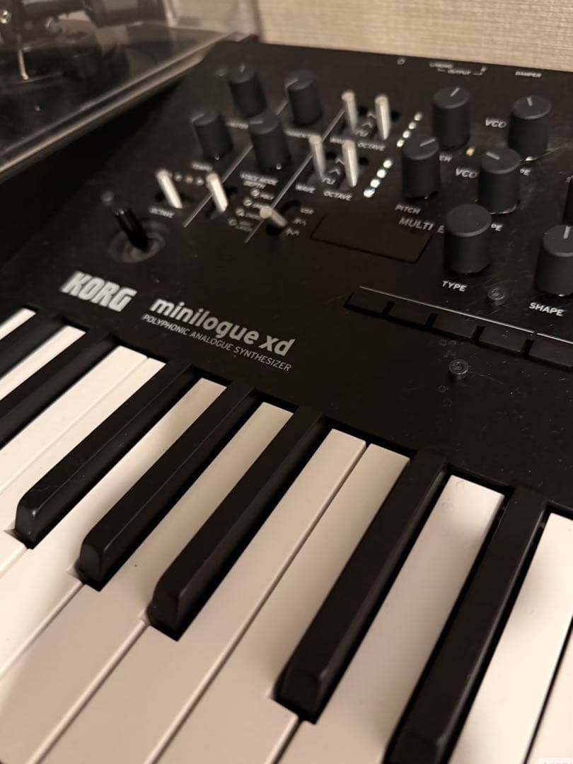 KORG minilogue xd シンセサイザー 本体＋帆布バッグ付