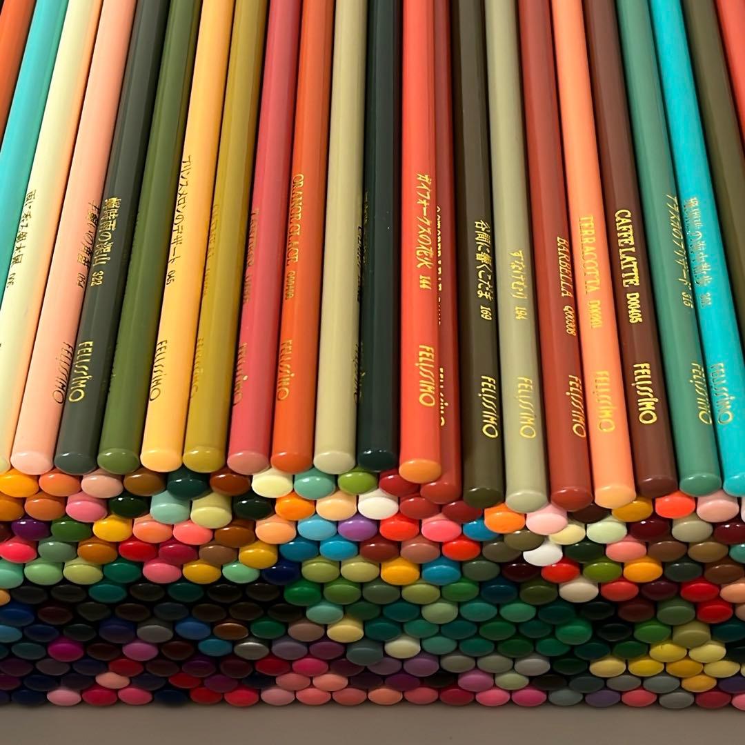 FELISSIMO フェリシモ 色鉛筆 500色