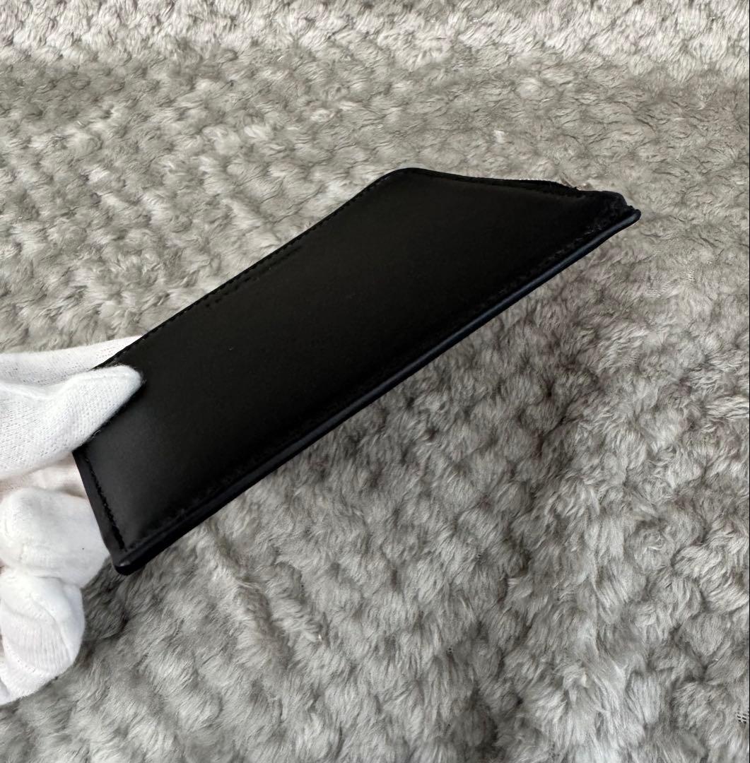 《未使用品》J&M DAVIDSON L字ファスナー コンパクト財布　ブラック