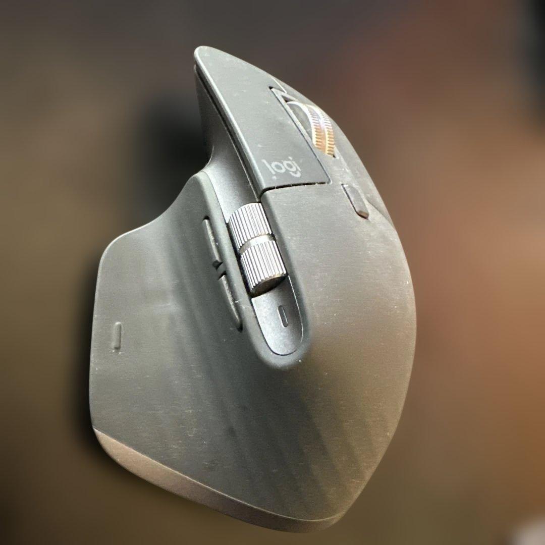 Logitech ワイヤレスマウス グレー