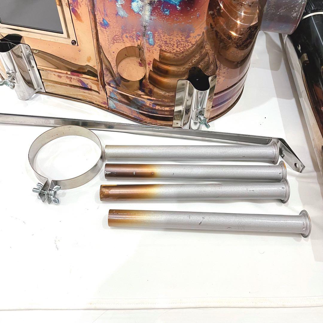 ホンマ製作所 薪ストーブ APSー48DX ステンレス 収納ケース付