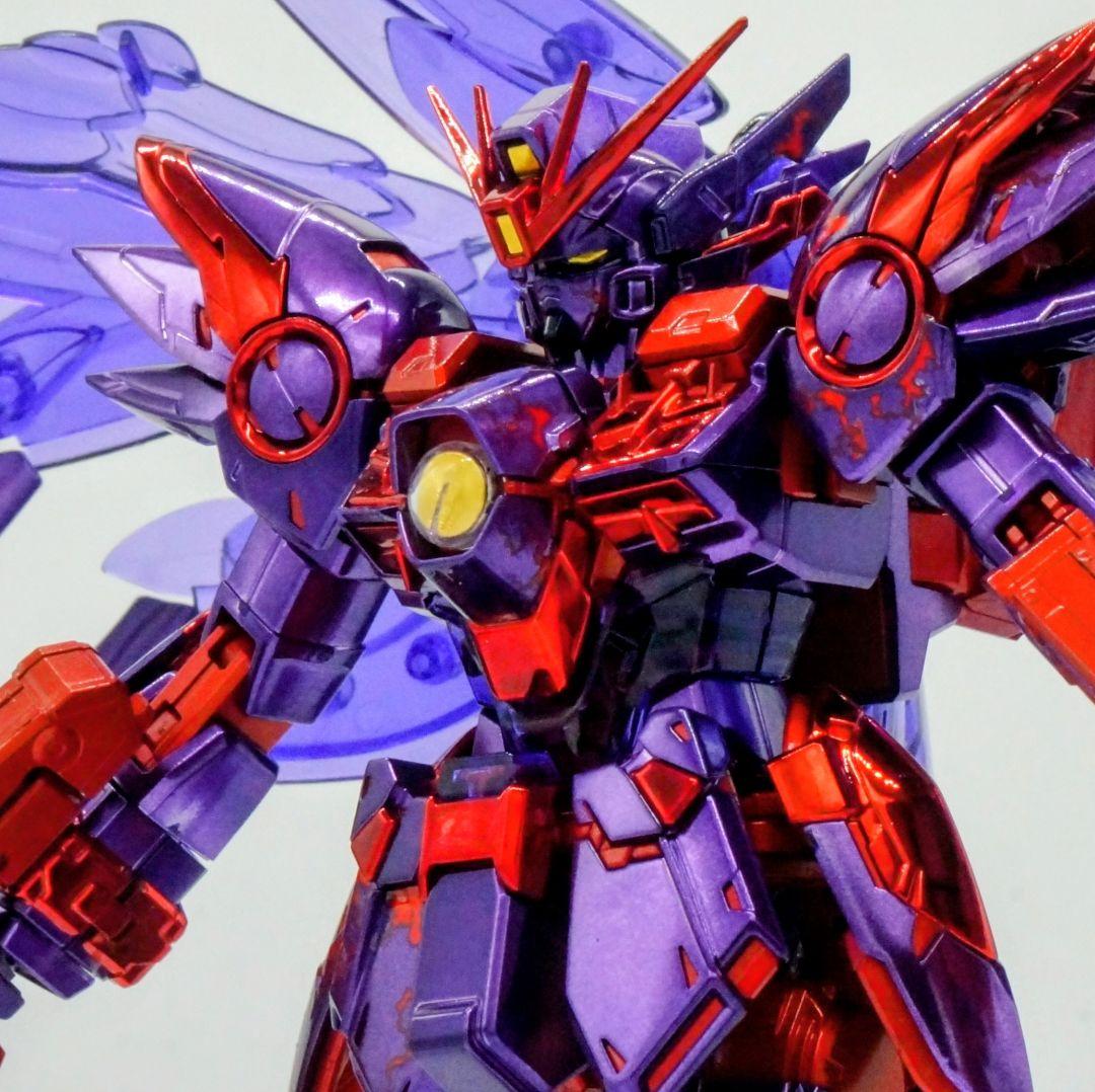 完成品【メッキ加工】MG ウイングガンダムゼロEW クロスコントラストカラー