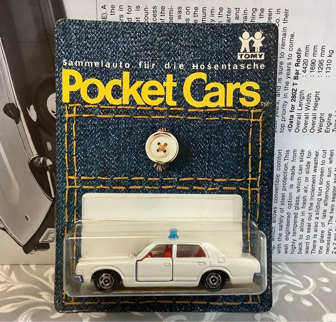 TOMY PocketCars ミニカー　トヨタクラウンパトカーPOLIZEI