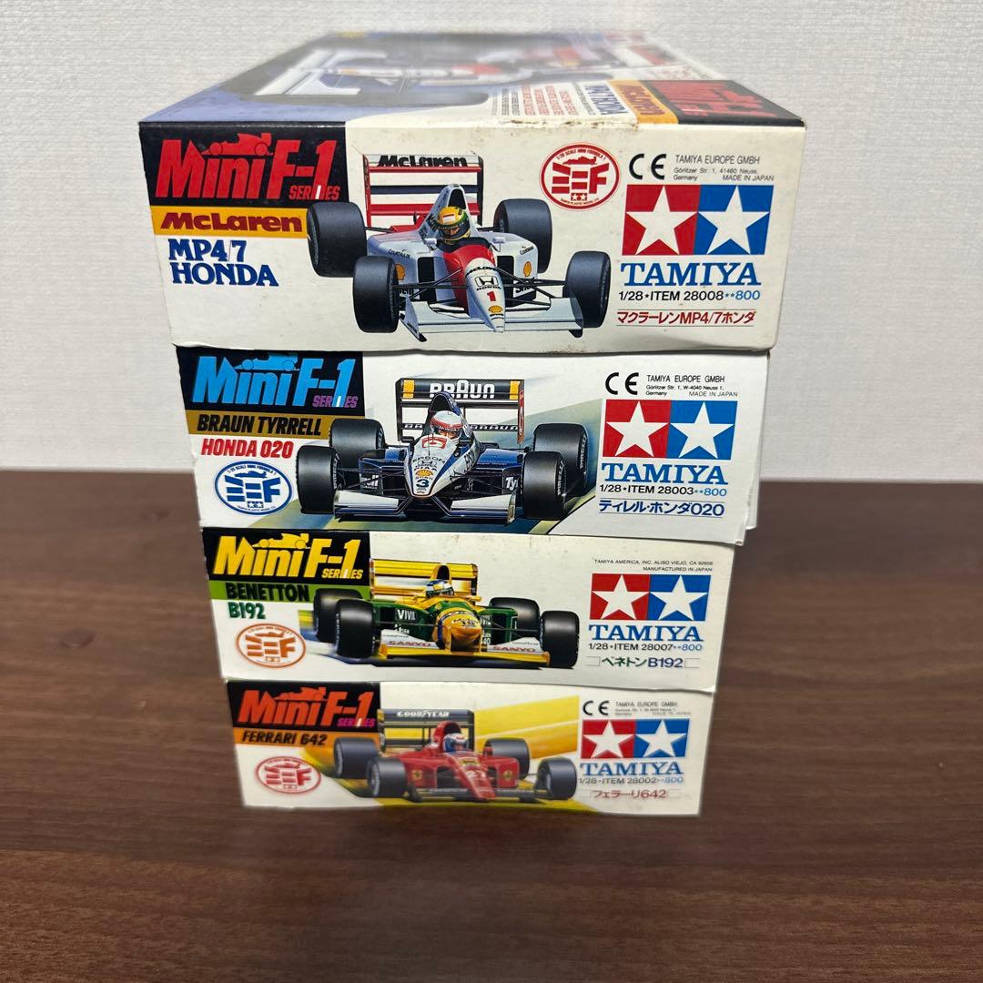 ★★Tamiya miniF1モデルセット 4台