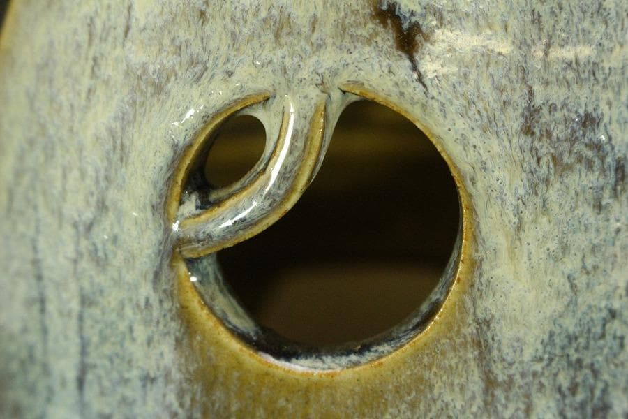 茶道具 手炙り 手焙 一対 在印(RC977)