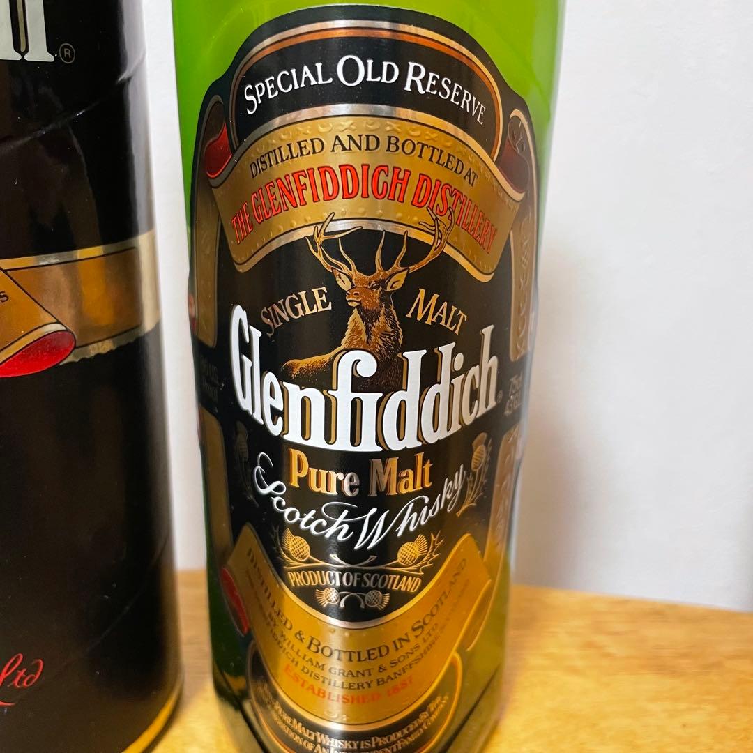 80年代グレンフィディック旧ボトル　スコッチウイスキー