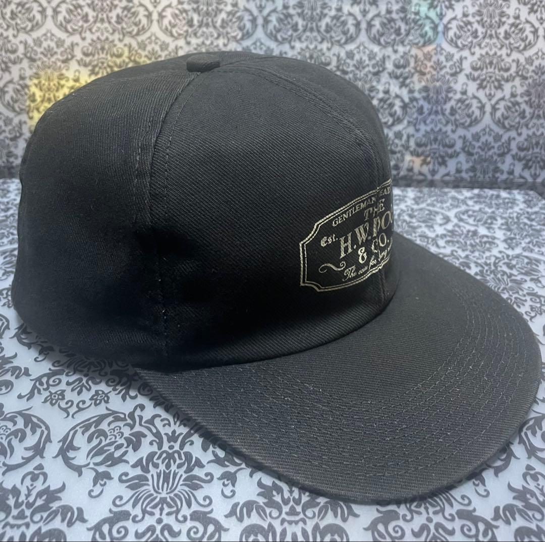 THE H.W. DOG & CO/トラッカーキャップ　ブラック