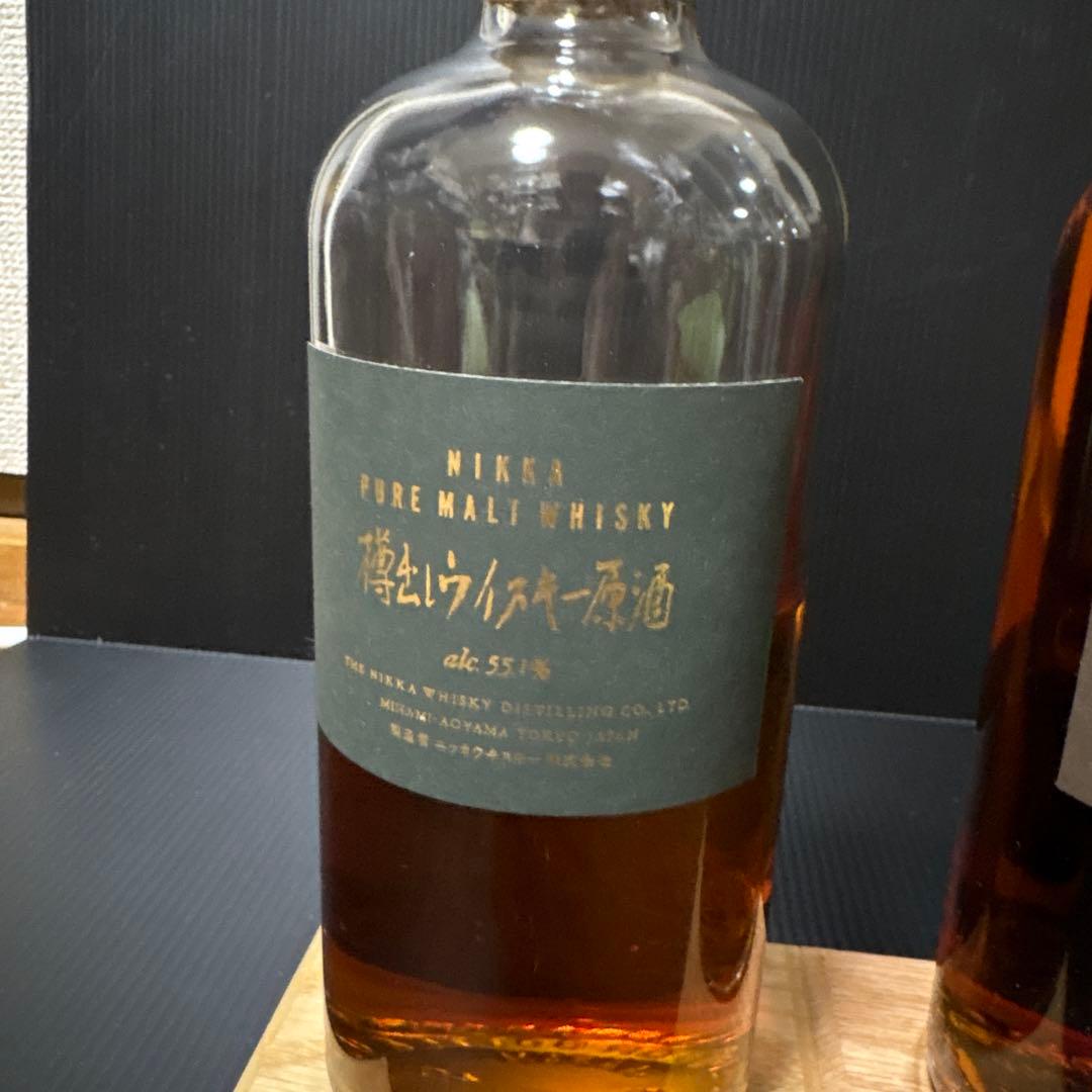 ★最終お値下げ！★ニッカ 樽出しウイスキー&ブランデー 特級未開栓 台付★