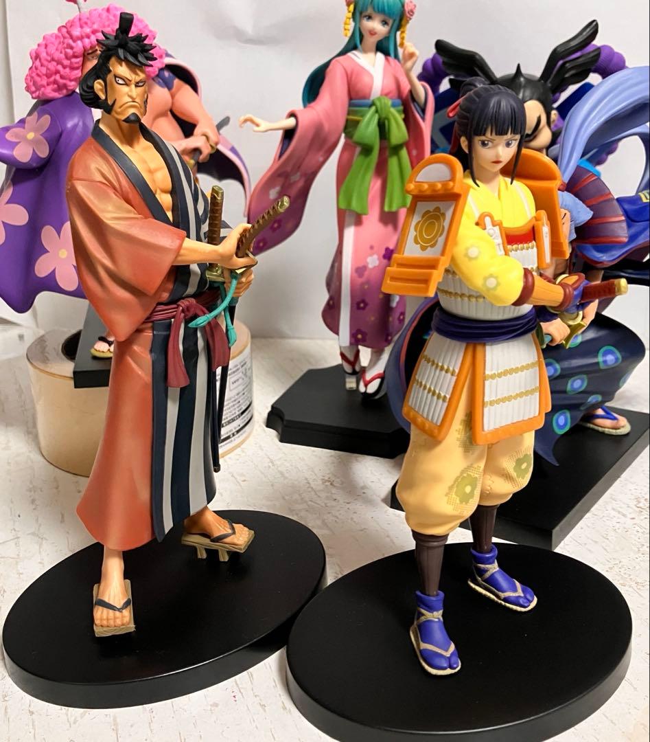 【匿名発送】 一番くじ ワンピース 赤鞘九人男 8体セット