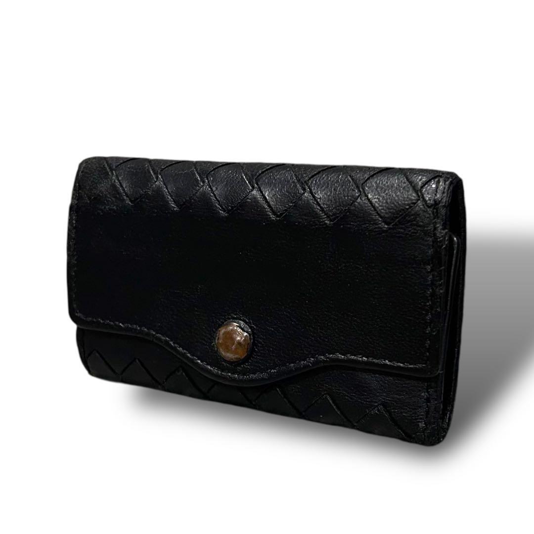 Bottega Veneta ボッテガヴェネタ イントレチャート キーケース