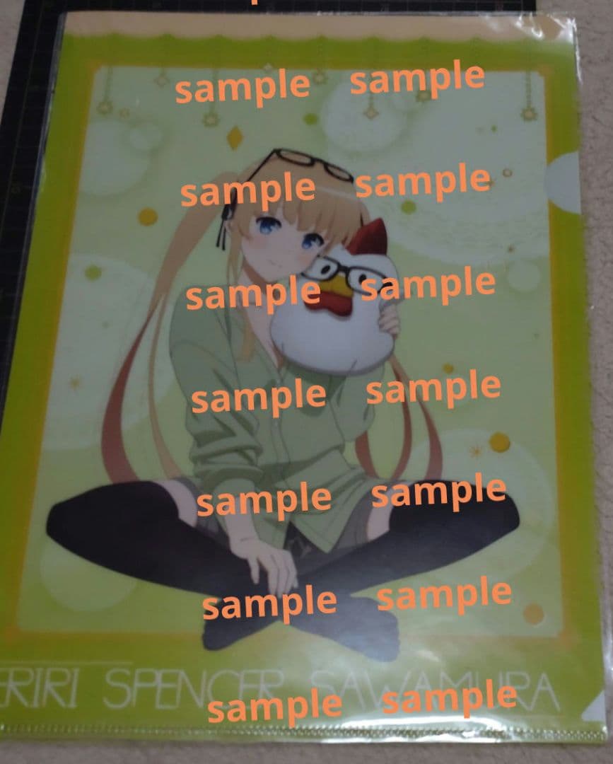 澤村・スペンサー・英梨々　冴えカノ　クリアファイル3枚セット　未使用