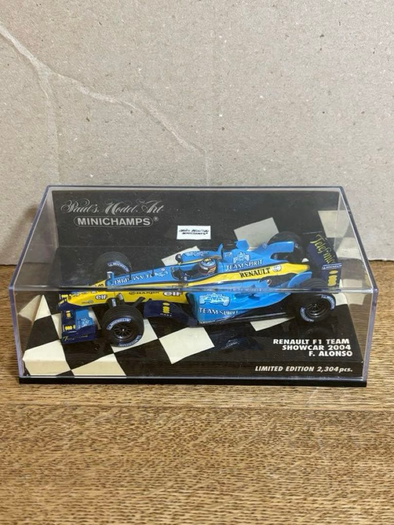 1/43 Renault F1 2004 Alonso 限定モデル2304台限定