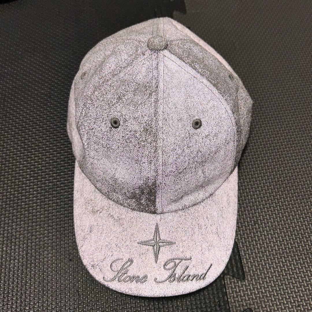 SUPREME ×Stone  Denim 6-Panel Cap