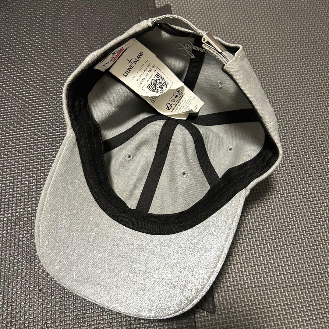 SUPREME ×Stone  Denim 6-Panel Cap