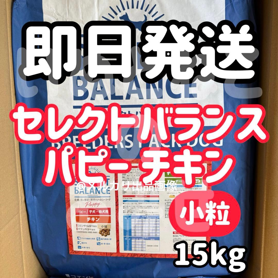 【15kg】セレクトバランス パピーチキン ドッグフード